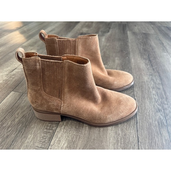 Lucky Brand Shoes - Lucky‎ Brand Suede Leather Ankle Boots Pelerton Size 8.5